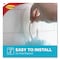 Command Medium Bath Hooks Value Pack, Plastic, White, 3 lb Capacity, 6 Hooks and 6 Strips BATH18-6ES - alternate 6
